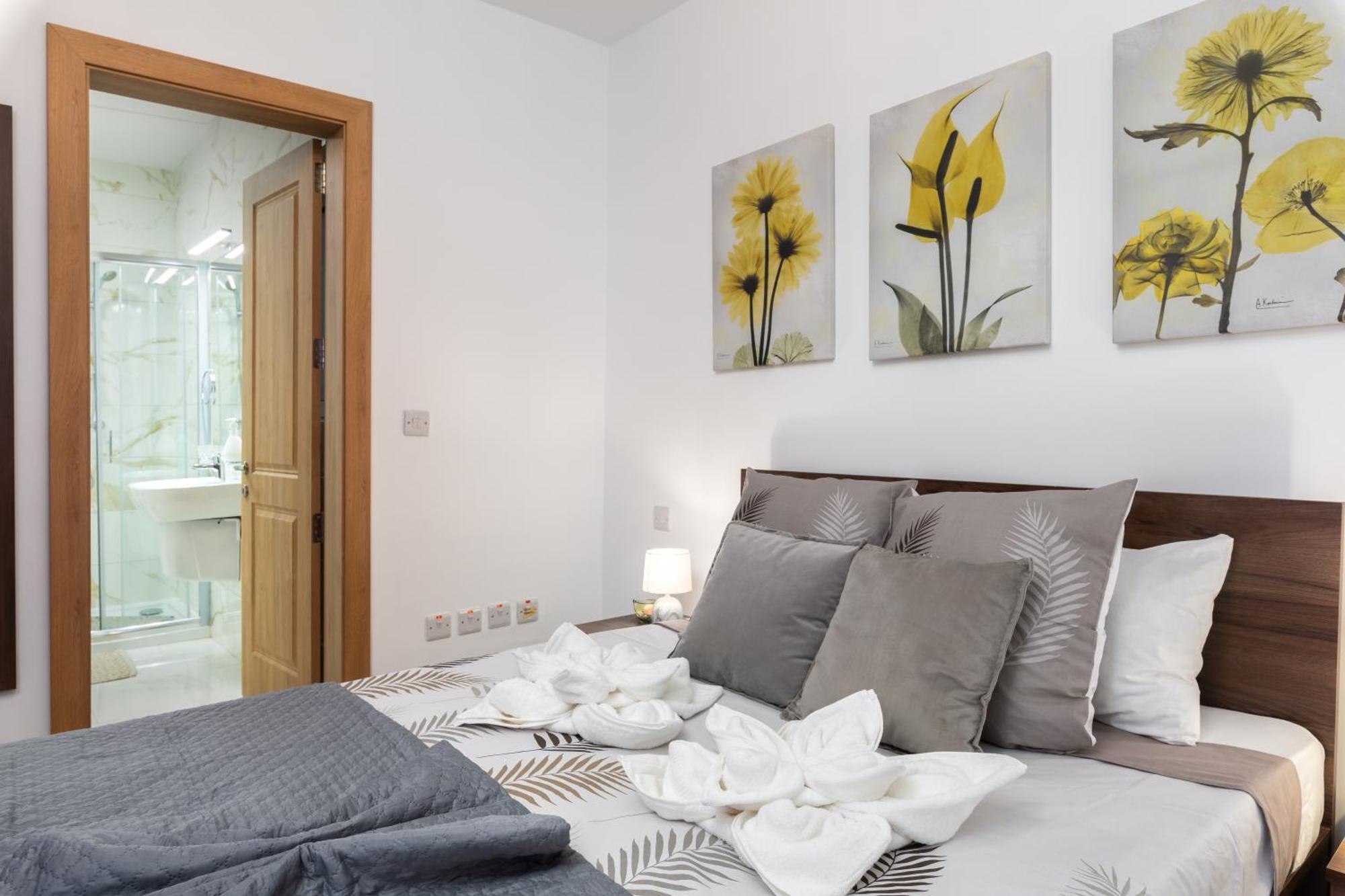 Modern 2Br Stylish Apartment With 2 Balconies - Close To St Julian'S & Sliema & Yacht Marina Pietà Exterior foto